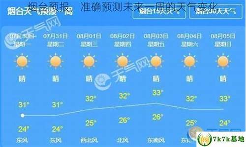 烟台天气预报未来30天_烟台天气预报未来30天查询